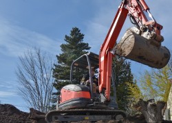 Excavation and land preparation